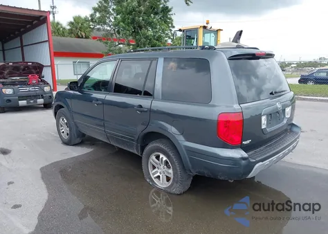 2004 Honda Pilot Ex-L из США, поврежденный, VIN 2HKYF18524H564278